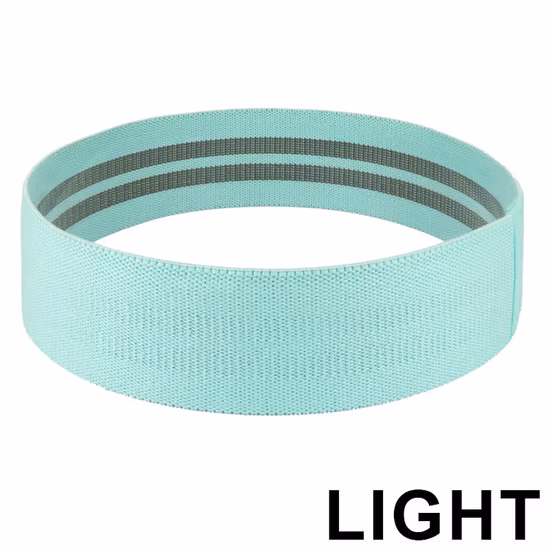 Bandas de resistencia elásticas de la cadera de la aptitud de la yoga del ejercicio del logotipo personalizado